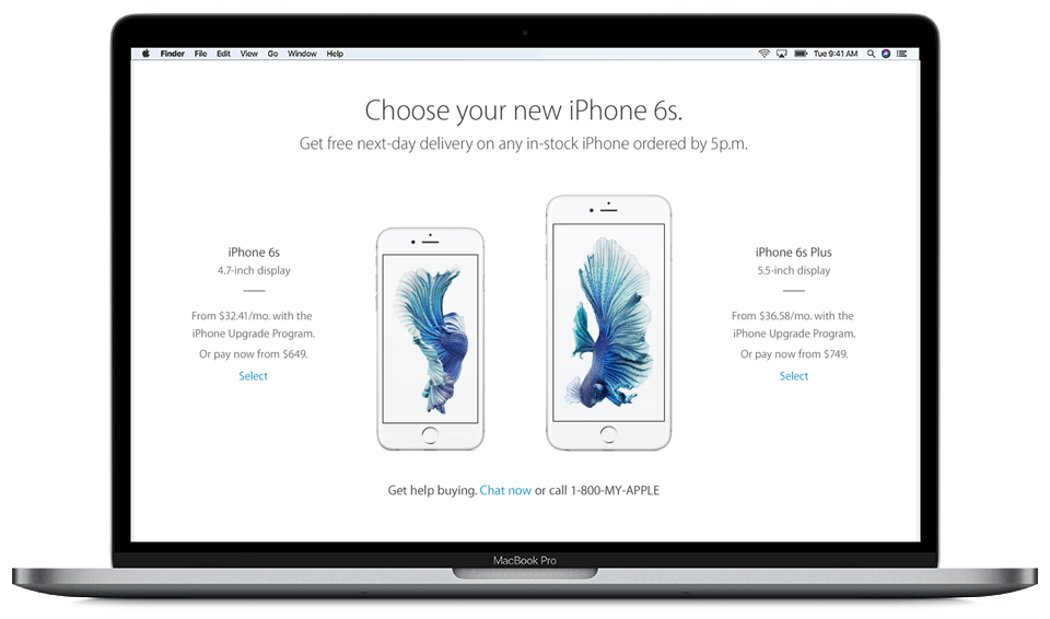iPhone Buy Flow